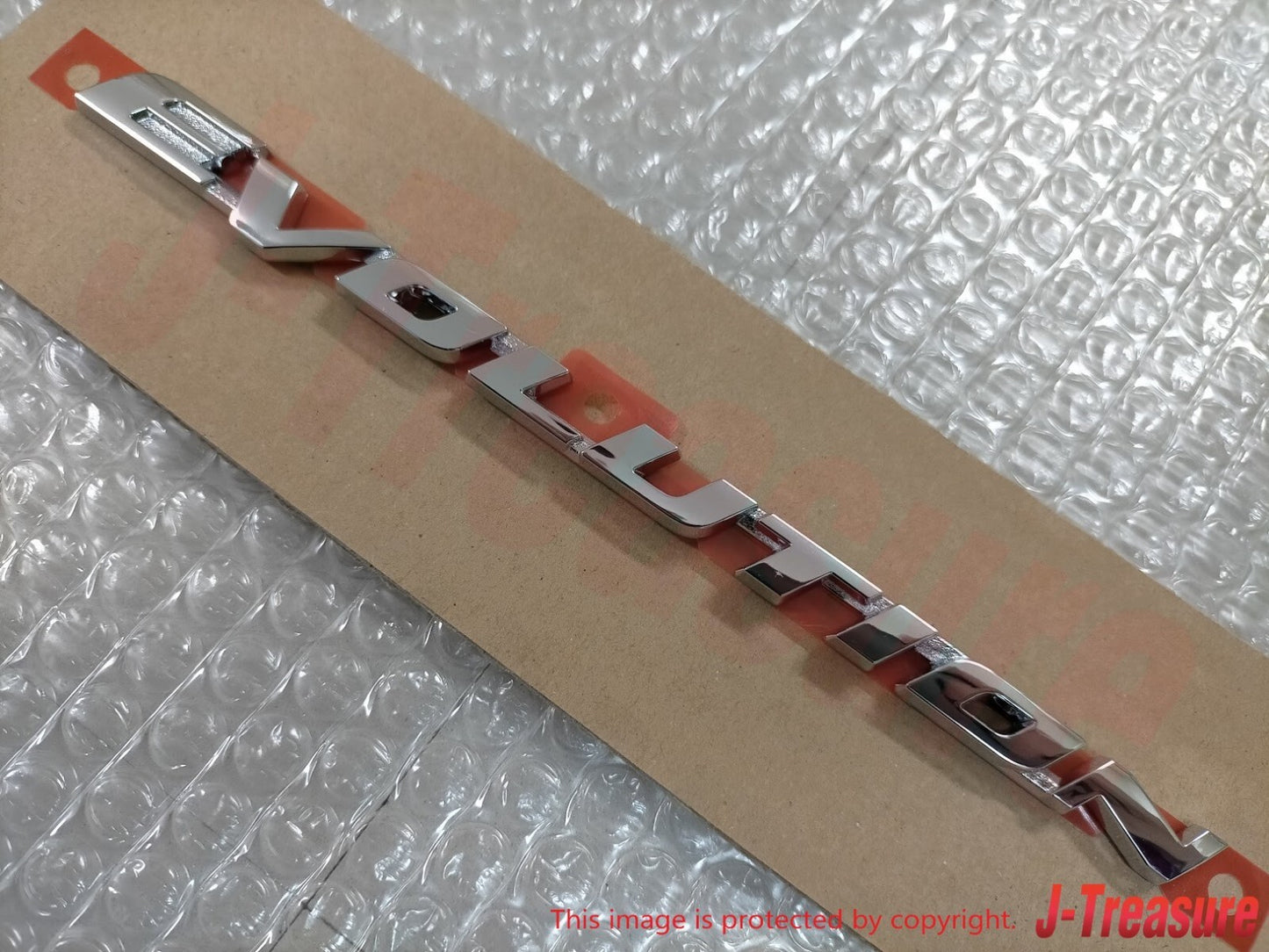 MITSUBISHI LANCER EVOLUTION 10 CZ4A Genuine "EVOLUTION"  Rear Emblem Budge OEM