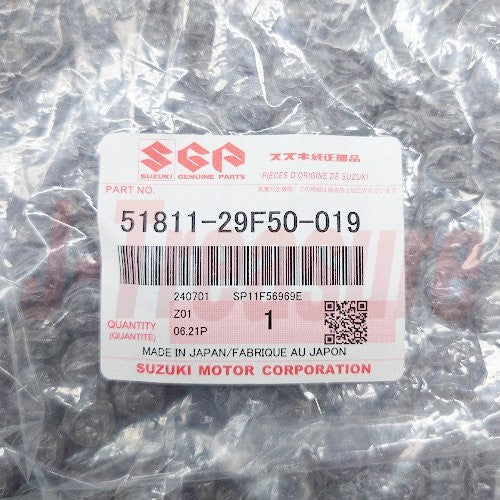 SUZUKI DR-Z400S 05-14 16-17 21-24 Genuine Headlamp Cover (Black) 51811-29F50-019