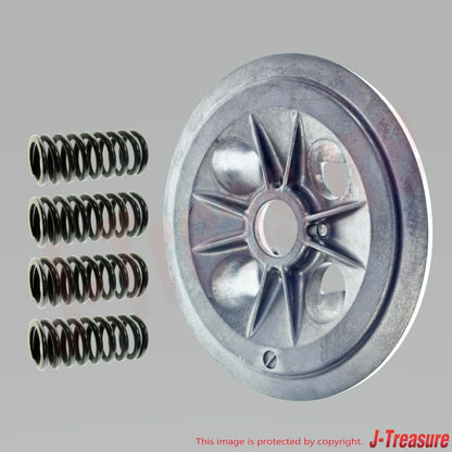 HONDA XR650L '93-09 '12-25 Genuine Clutch Pressure Plate & Spring(x4) Set OEM