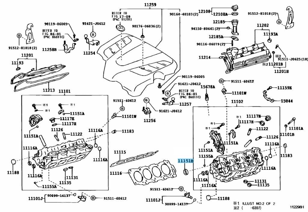 TOYOTA LEXUS Genuine Oil Seal Camshaft Setting 1UZ-FE 2UZ-FE 3UZ-FE OEM Parts