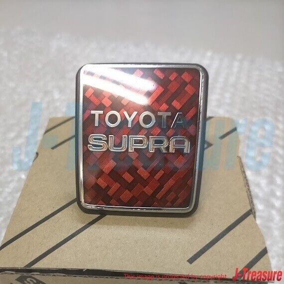 TOYOTA SUPRA JZA70 MK3 Genuine Emblem Front Bonnet Hood For Early Middle Model