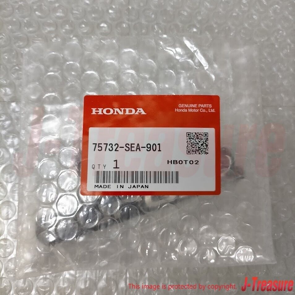 HONDA ACCORD CL7 03-07 Genuine Front Grill & Rear "euro R" Emblem Budge Set OEM