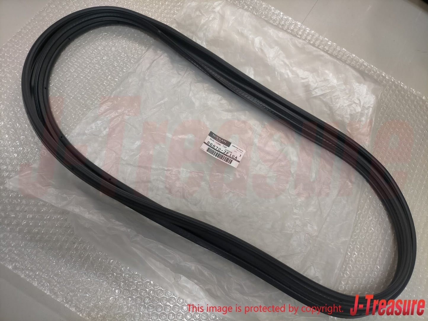 NISSAN GT-R R35 2011-2022 Genuine Cowl Top Cover Rubber Seal 66870-JF10A OEM