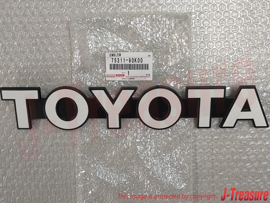 TOYOTA LAND CRUISER BJ70 FJ70 Genuine Front Grille TOYOTA Emblem 75311-90K00 OEM