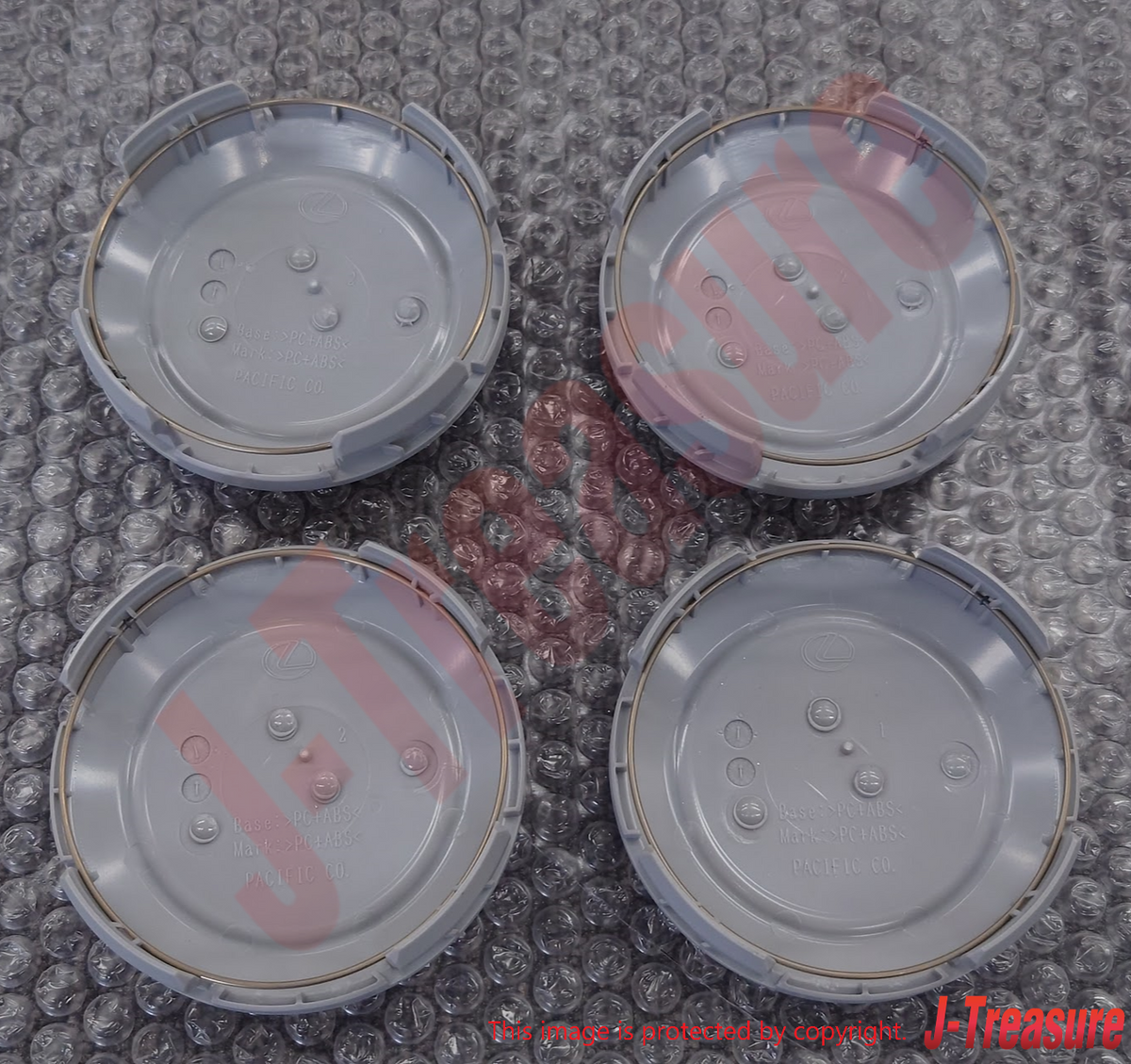 LEXUS LX570 URJ201 15-21 Genuine Wheel Hub Ornament Sub-Assy 4260B-60390 x4 Set