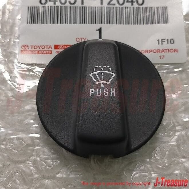 TOYOTA LEVIN TRUENO AE86 Genuine Wiper & Light Control Dial Switch Knob Set OEM