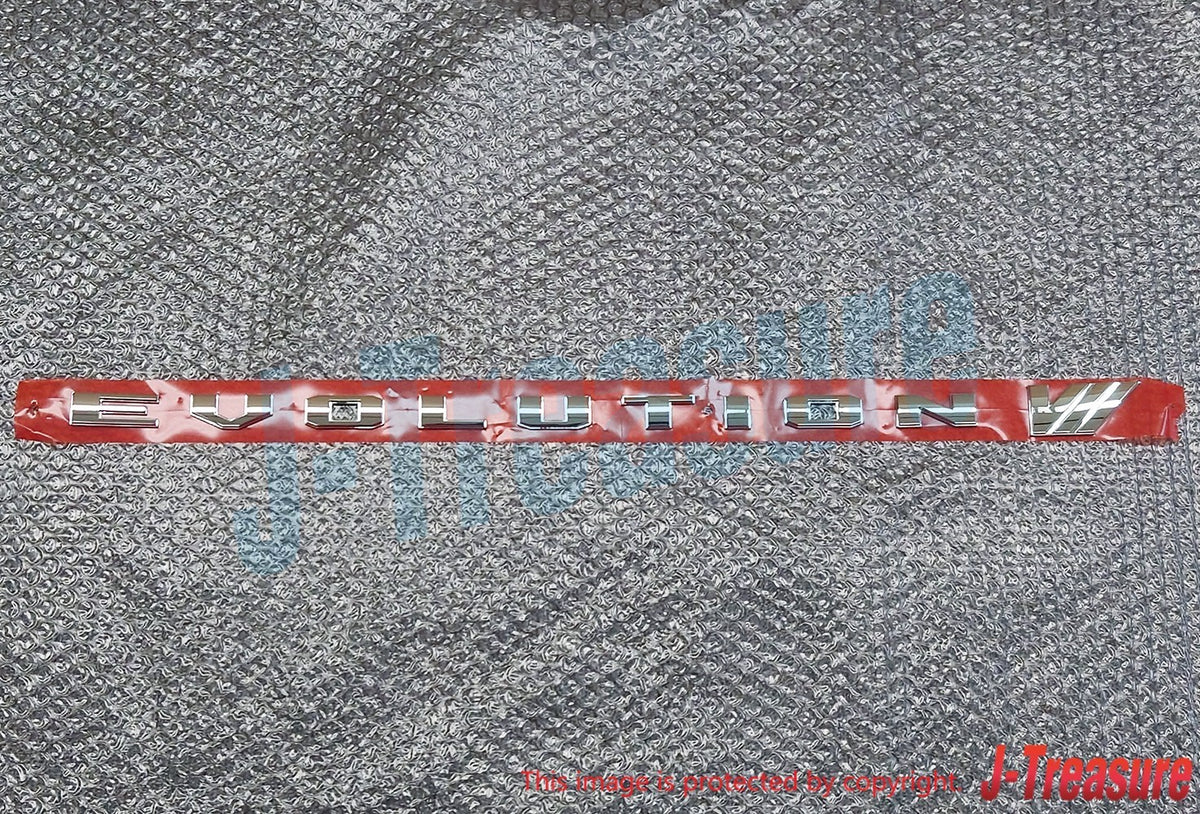 MITSUBISHI LANCER EVOLUTION VII Evo7 CT9A Genuine Rear Emblem Badge MR598152 OEM