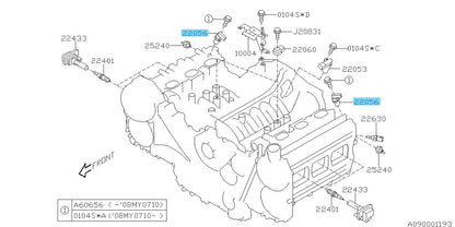 SUBARU LEGACY BLE 01-09 Genuine Camshaft Sensor Assembly 22056AA101 x2 set OEM