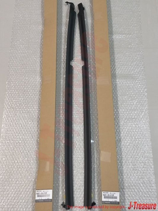 MAZDA MIATA MX5 NA NB Genuine Weatherstrip Seals Door Glass Window RH LH Set OEM