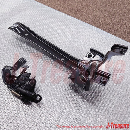 NISSAN SKYLINE R34 BNR34 Genuine Hood Lock Stay & Hood Lock Male Set OEM