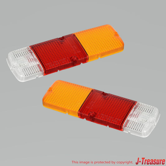 TOYOTA LAND CRUISER 73-84 PICKUP 89-93 Genuine Tail Light Lens RH & LH Set OEM