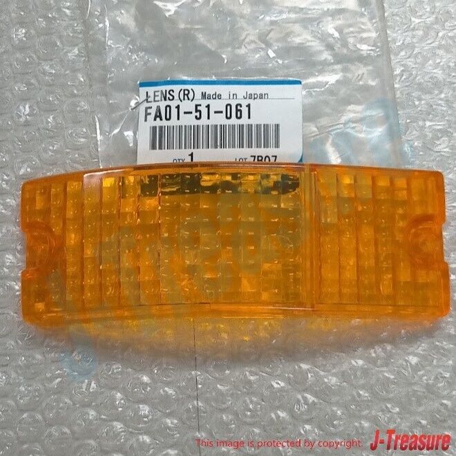 MAZDA RX-7 SA22C 81-85 Genuine Front Comb Turn Signal Lens Right & Left set OEM