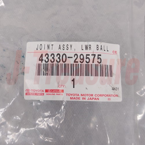 TOYOTA HIACE KDH220 Genuine Front Lower Ball Joint RH & LH 43330-29575 x2 set