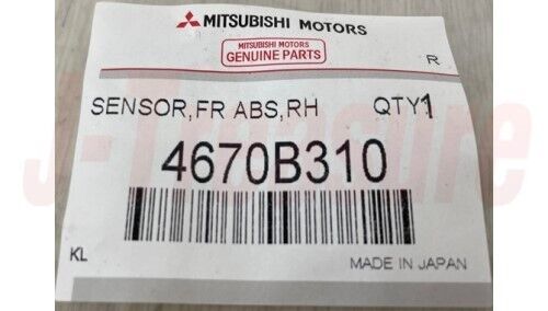 MITSUBISHI OUTLANDER GF#W GG#W 17-22 Genuine ABS Wheel Speed Sensor 4670B310 OEM