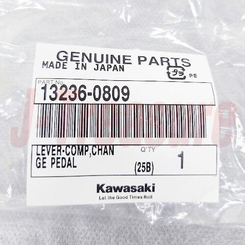 KAWASAKI NINJA ZX-6R ZX636 19-22 Genuine Change Pedal Lever Comp 13236-0809 OEM