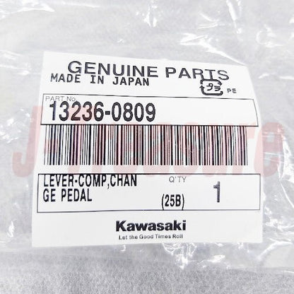 KAWASAKI NINJA ZX-6R ZX636 19-22 Genuine Change Pedal Lever Comp 13236-0809 OEM