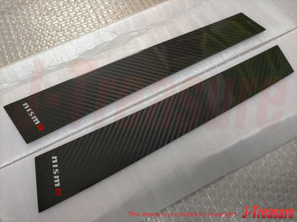 NISMO NISSAN SKYLINE GT-R BNR34 2D ER34 ENR34 Genuine Carbon Pillar Door Garnish