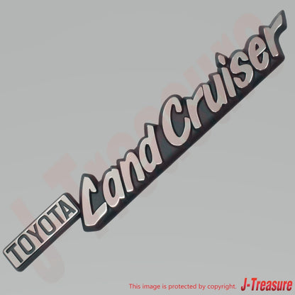 TOYOTA LAND CRUISER BJ40 73-81 Genuine Front Fender Name No.1 Plate 75343-90351