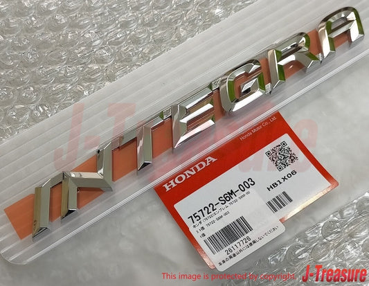 HONDA INTEGRA TYPE-R DC5 Genuine Rear "INTEGRA" Emblem Badge 75722-S6M-003 OEM