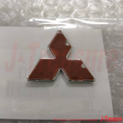 MITSUBISHI LANCER Evolution 5 CP9A Genuine Triple Red Dia Emblem MB882860 OEM