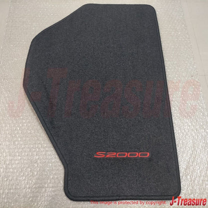 HONDA S2000 Genuine Floor Mat Set Black with Red Letters 83600-S2A-A01ZA OEM LHD