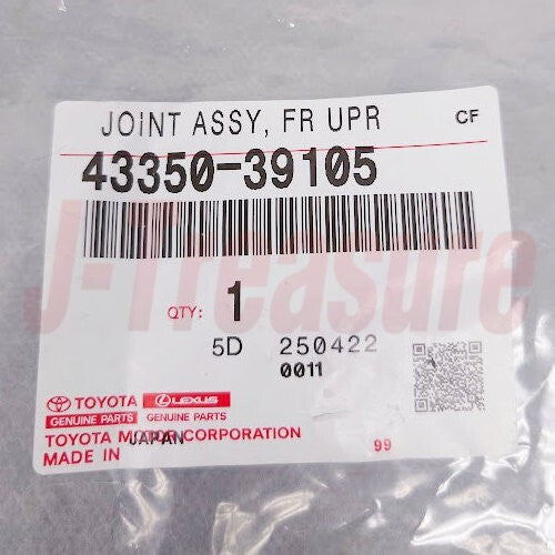 TOYOTA TACOMA RZN150 95-03 Genuine Fr/Upper Ball Joint RH 43350-39105 2WD Only