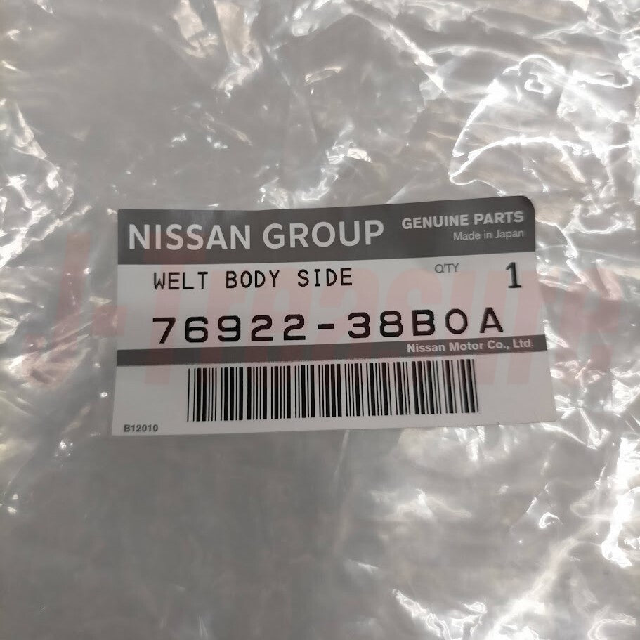 NISSAN GT-R R35 2012-2024 Genuine Front Welt Body Side Seal Right & Left Set OEM