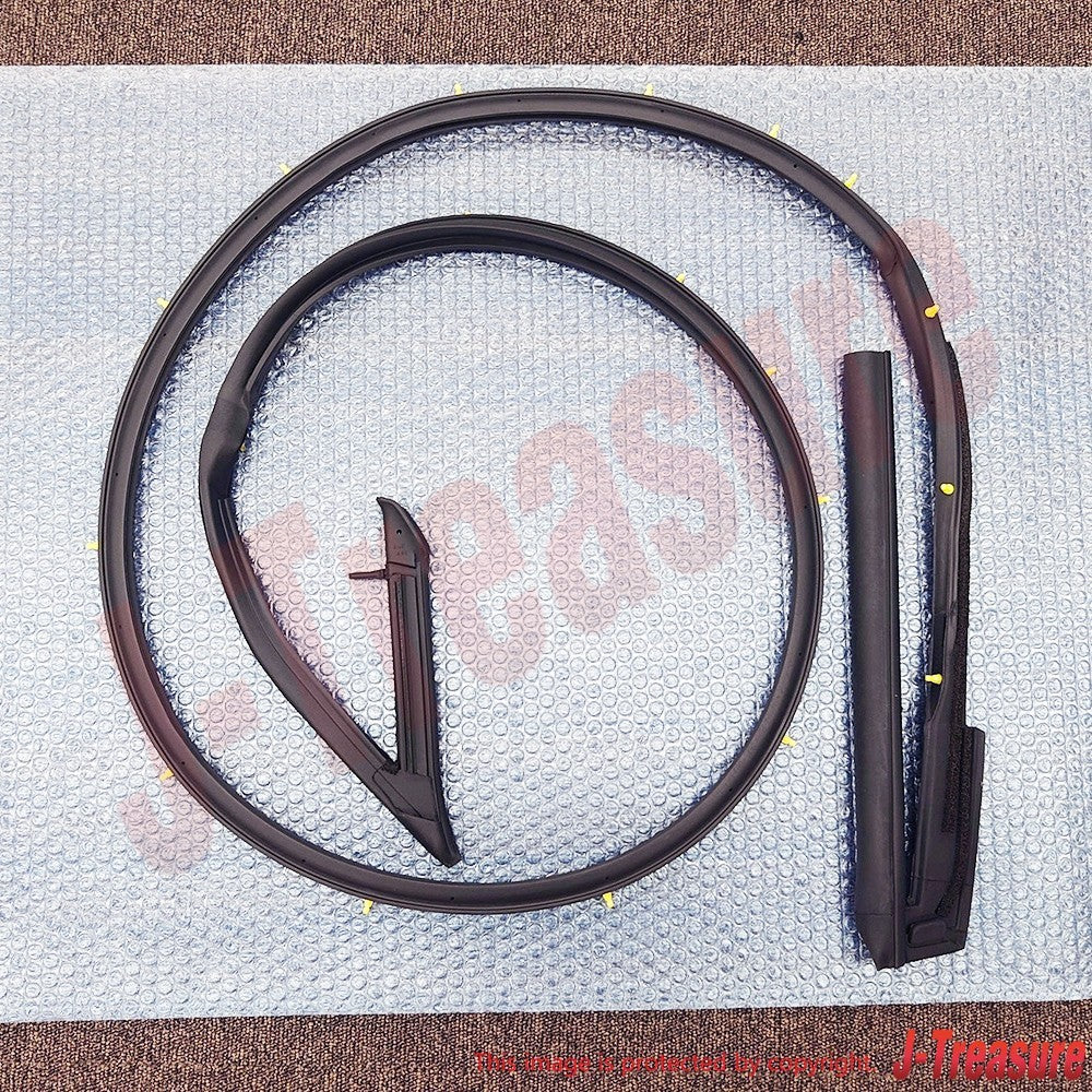 NISSAN 300ZX Z32 90-96 Genuine Front Door Weatherstrip 2-Seater RH & LH Set OEM