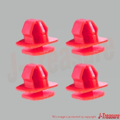SUBARU IMPREZA WRX STI GDF 02-07 Genuine B Pillar Cover RH Clip x4 Set For Sedan