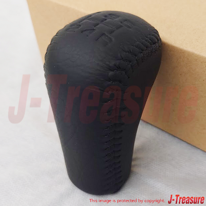 MITSUBISHI LANCER CS#A 00-12 Genuine 5MT Leather Shift Lever Knob MR656746 OEM