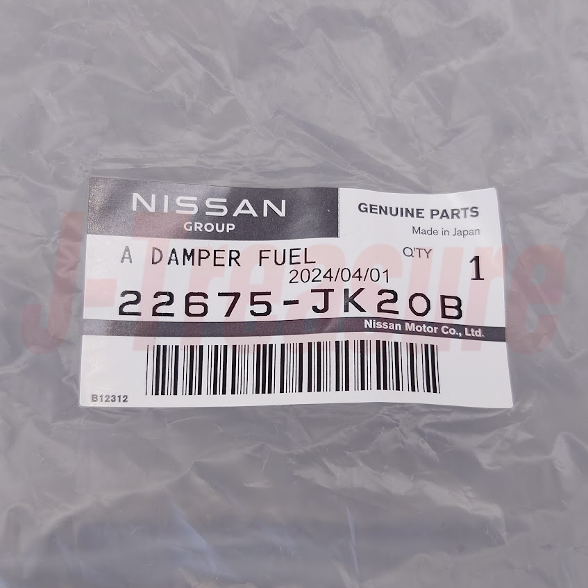 NISSAN 370Z Z34 09-20 Genuine Fuel Injection Pressure Damper Assy 22675-JK20B
