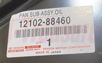 TOYOTA MR2 SW20 3SGE 3SGTE Genuine Oil Pan Sub-Assy NO.2 12102-88460 OEM