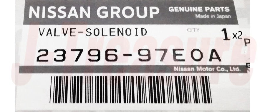 NISSAN MAXIMA PJ30 91-94 Genuine Valve Timing Control Solenoid Valve x2 Set OEM