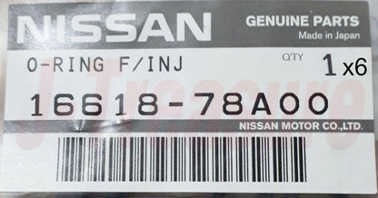 NISSAN SKYLINE R34 GT-R Genuine Fuel Injector & O-Ring & Insulator 6 pcs each