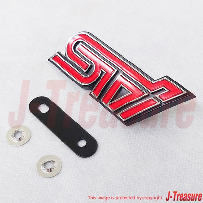 SUBARU IMPREZA WRX STI GRF 11-14 Genuine Front Grille Emblem "STI" 93013FG070