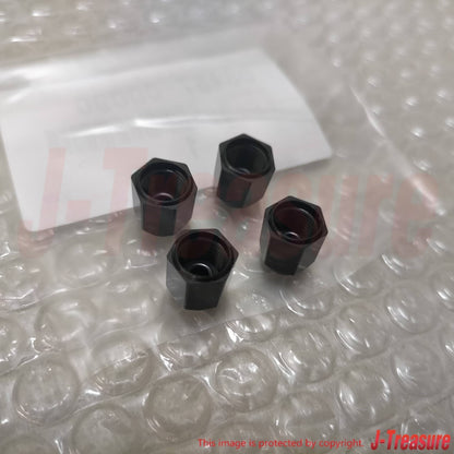TOYOTA Genuine GAZOO RACING GR SPORT Tire Air Valve Cap 4pcs Set 08457-00090 OEM