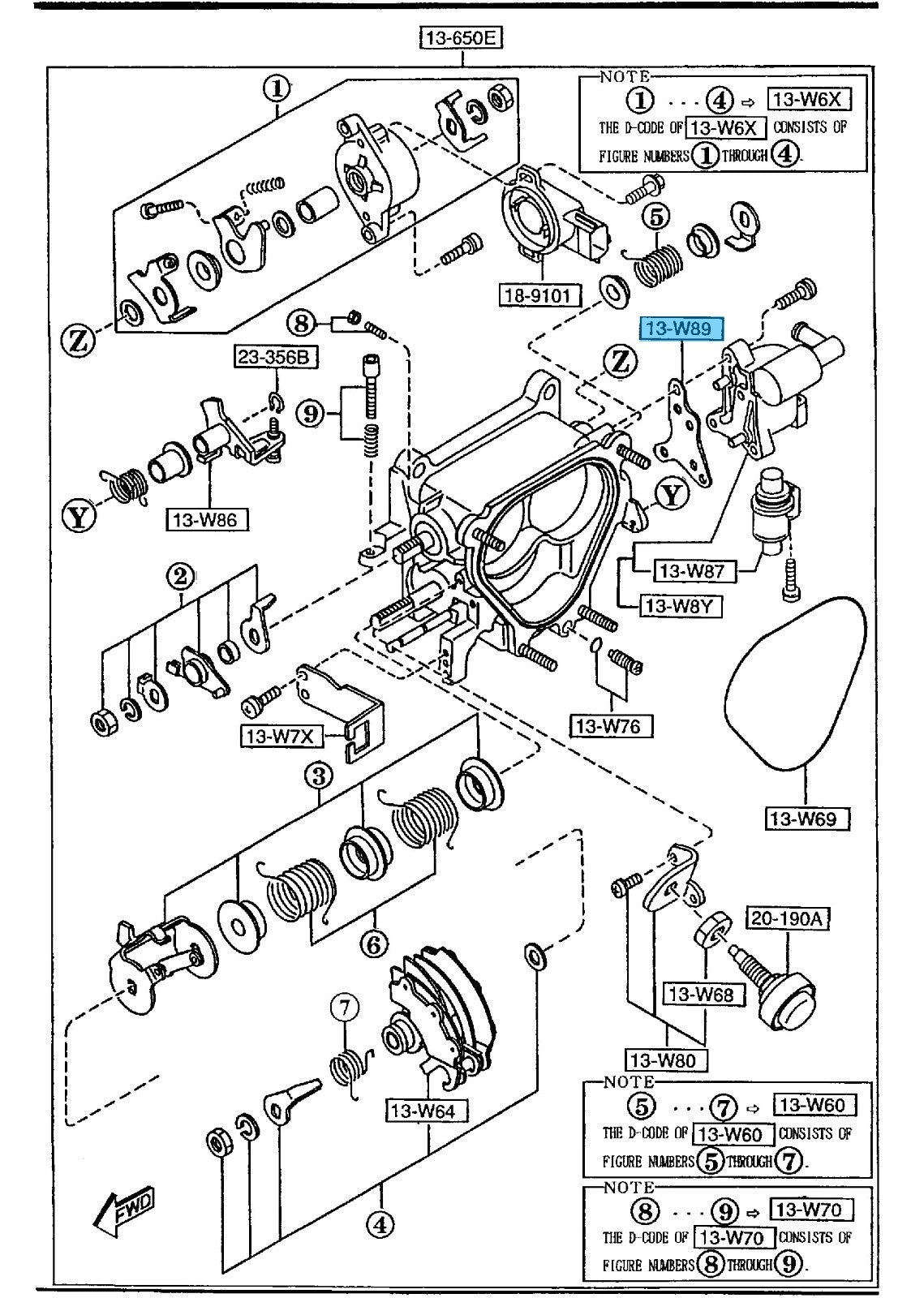 MAZDA RX-7 FD3S 1993-1995 Genuine Thermo Housing Wax Gasket N3A1-13-W89A OEM