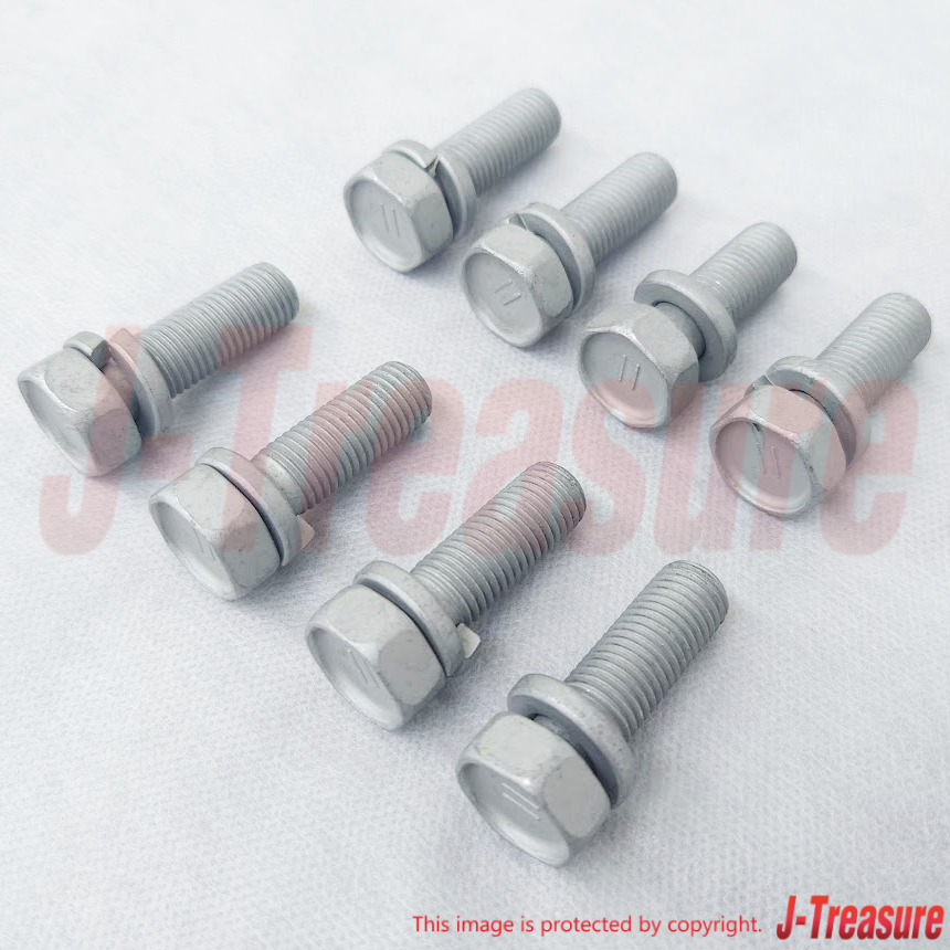 SUBARU IMPREZA WRX STi Genuine Brembo Caliper Mounting Bolt x8 Set 901120103 OEM