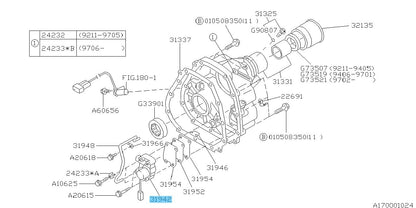 SUBARU IMPREZA GC8 GF8 '95-98 Genuine Transfer Clutch Valve Assy For A/T AWD