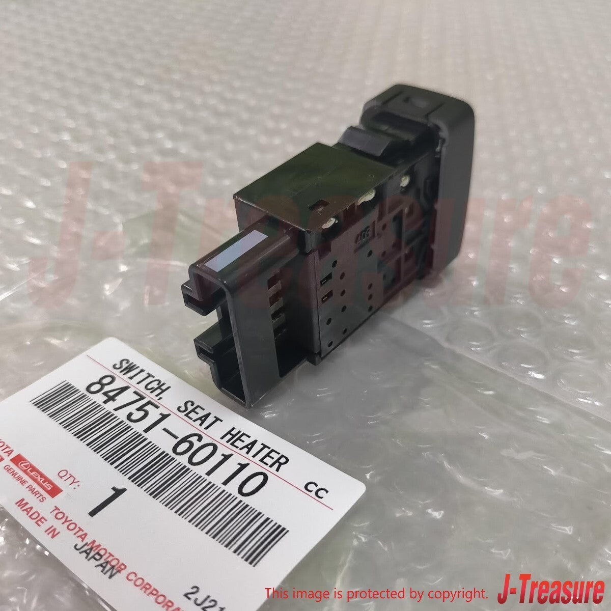 TOYOTA 4RUNNER GRN210 2003-2009 Genuine Seat Heater Switch RH 84751-60110 OEM