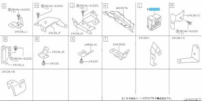 NISSAN 350Z Z33 2003-2008 Genuine Condenser-Ignition Coil 28351-89902 OEM