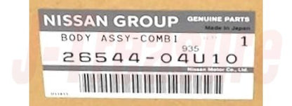 NISSAN SKYLINE GT-R BNR32 1989-1994 Genuine Back Up Lamp Housing RH & LH Set OEM