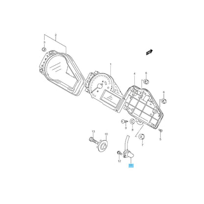 SUZUKI GSX-R750 '96-09 '11-19 '21-23 Genuine Speed Sensor 34990-35F00 OEM