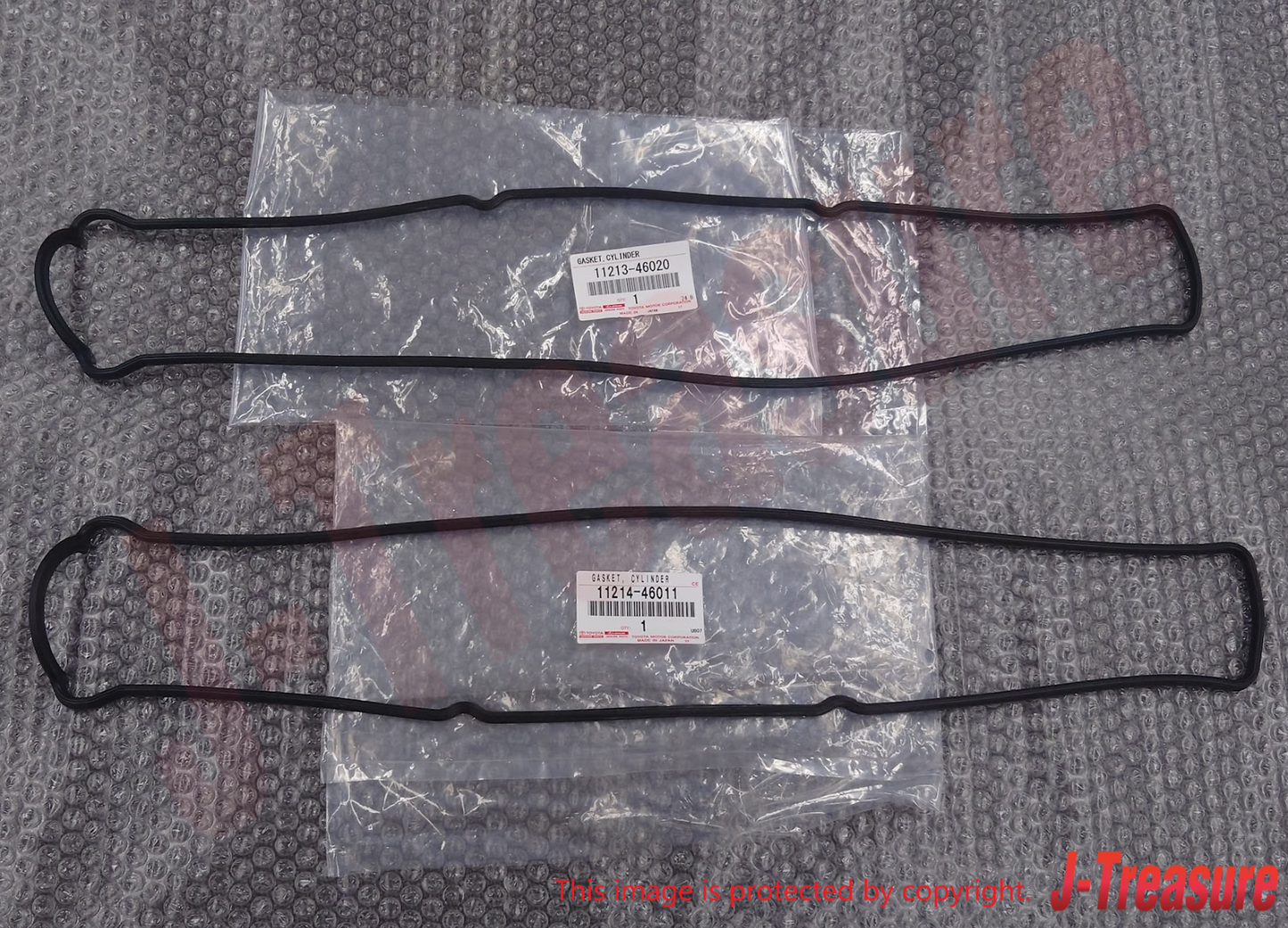 TOYOTA Genuine 2JZ-GTE Non VVTi Valve Cover Gasket 11213-46020 11214-46011 OEM