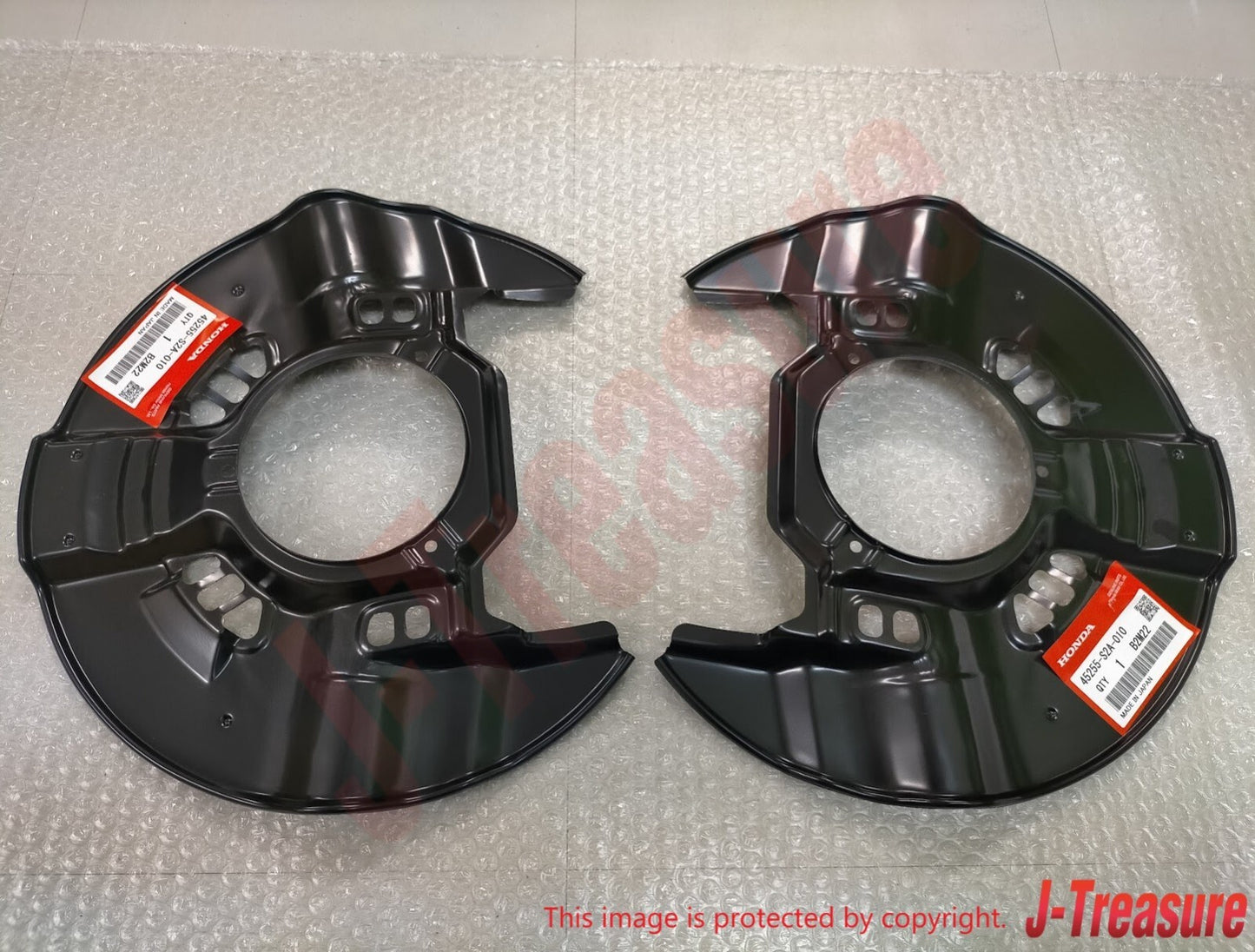 HONDA S2000 AP1 AP2 00-09 Genuine Front Brake Splash Guard Right & Left Set OEM