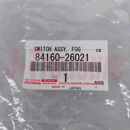 TOYOTA HIACE KDH201 TRH200 Genuine Front Fog Lamp Switch 84160-26021 OEM