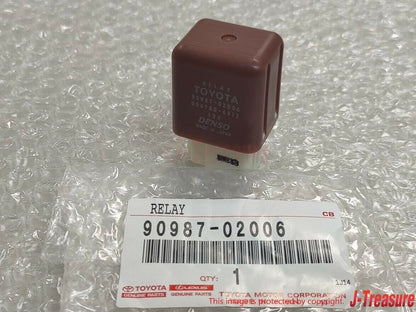 TOYOTA LEXUS Genuine Headlamp Headlight Relay 90987-02006 9098702006 DENSO OEM