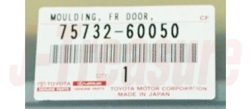 TOYOTA LAND CRUISER FZJ80 '95-97 Genuine Fr/Door Outside Moulding RH & LH Set