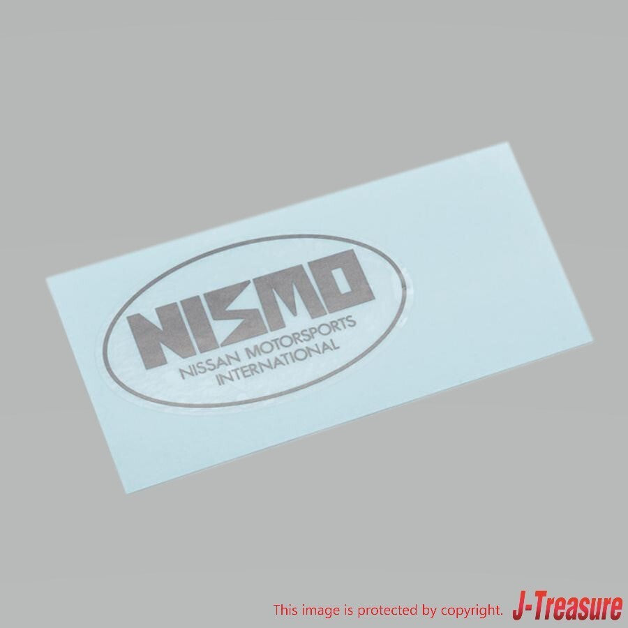 NISSAN SKYLINE GT-R BNR32 89-94 Genuine NISMO Logo Label Rear 99099-RJR20 OEM