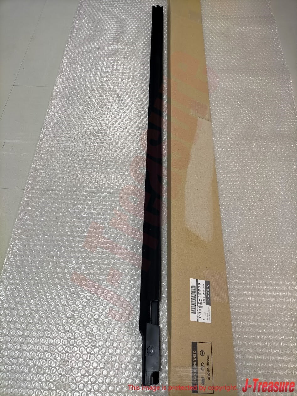NISSAN 240SX S13 89-94 Genuine Front Door Outside Molding Right & Left Set OEM